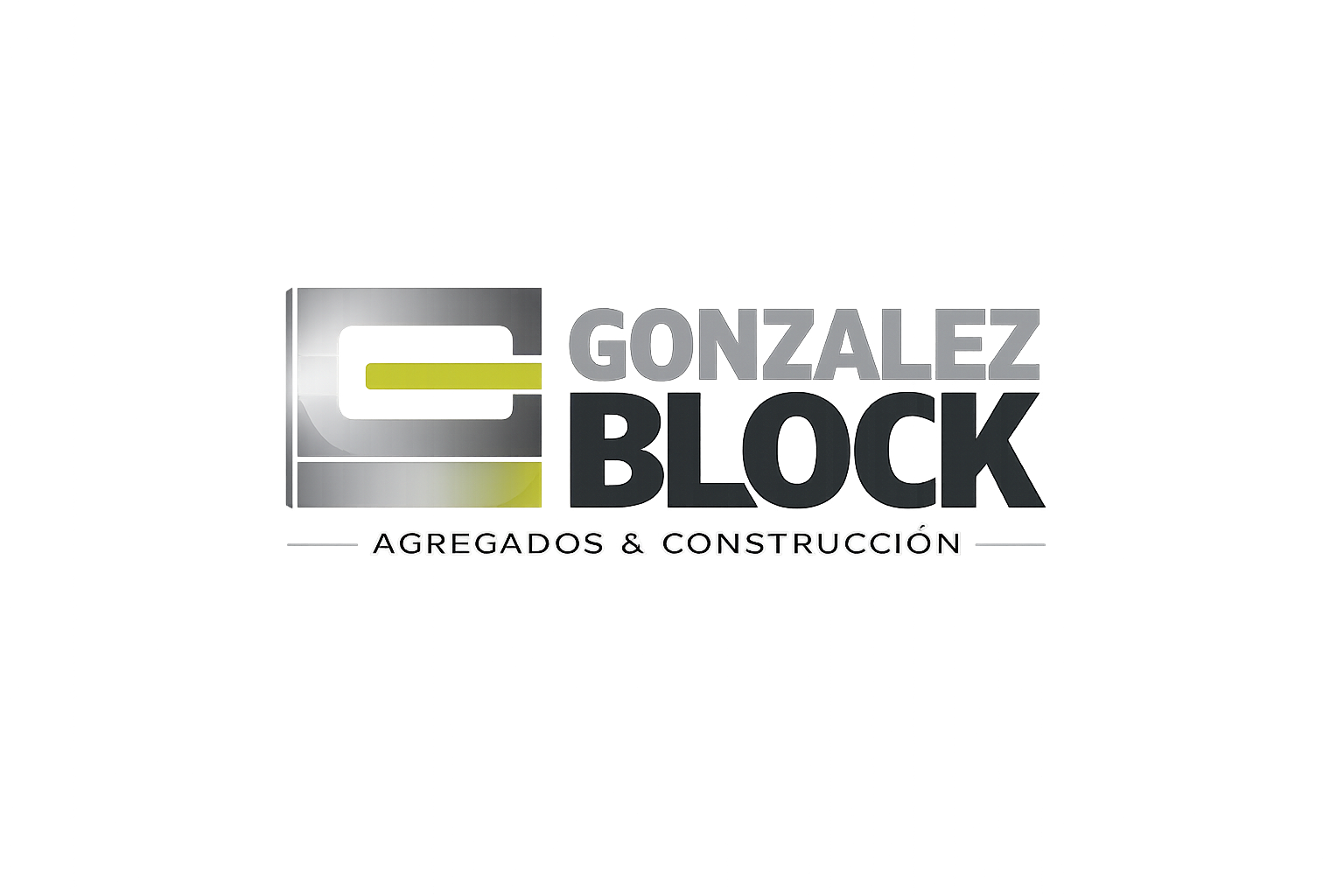 Logo rediseñado González Block